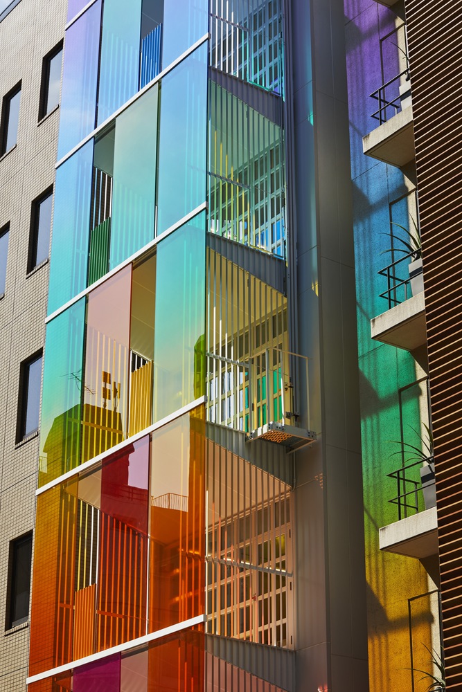 Vertical Rainbow Office Building / Sako Architects 6 Vertical rainbow office building / sako architects