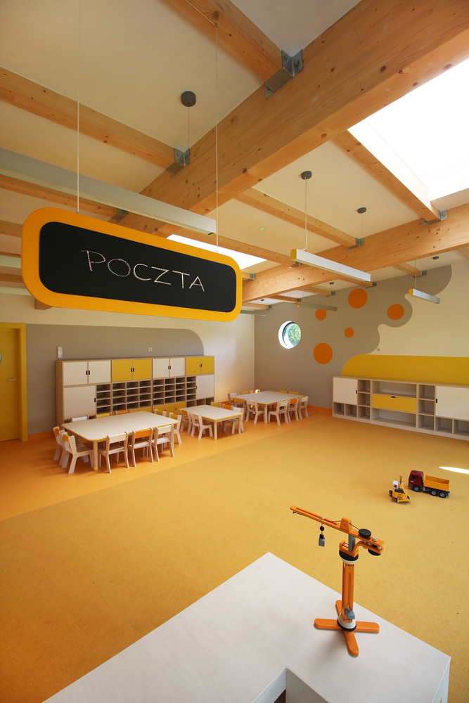 Xystudio-Kindergarten-Yellow-Elephant-(21) Yellow elephant kindergarten / xystudio