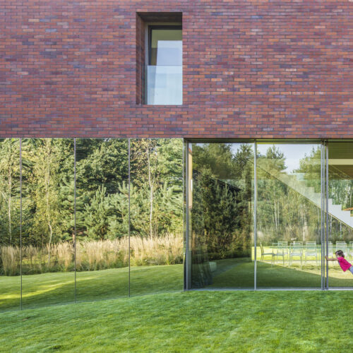 Living-garden house in katowice / kwk promes