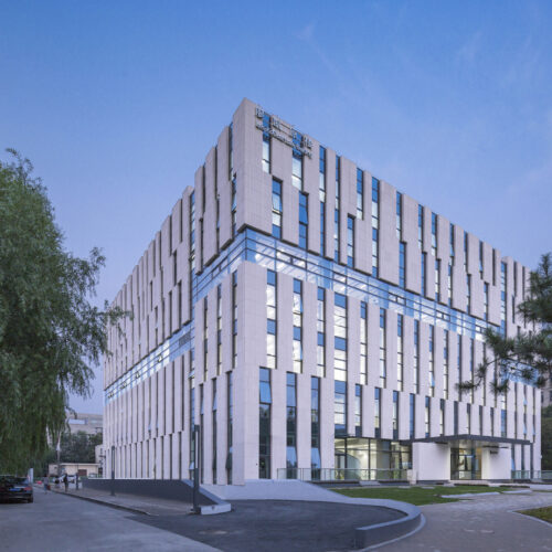 Tsinghua university's law faculty library / kokaistudios