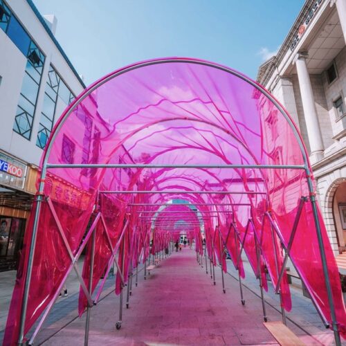 Tricolor Trilogy Pavilions / People'S Architecture Office 26 Tricolor trilogy pavilions / people's architecture office