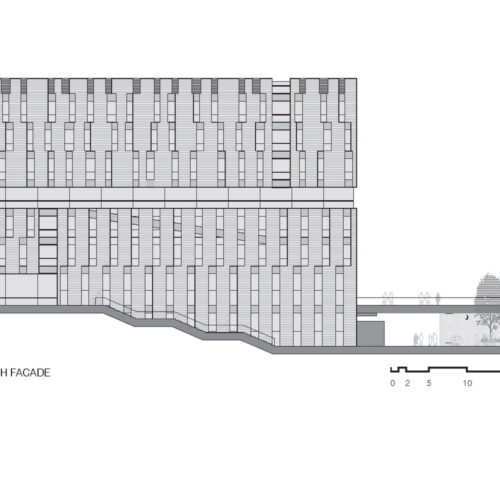 Tsinghua university's law faculty library / kokaistudios