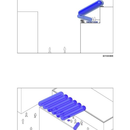 Tricolor Trilogy Pavilions / People'S Architecture Office 29 Tricolor trilogy pavilions / people's architecture office