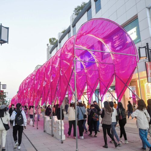 Tricolor Trilogy Pavilions / People'S Architecture Office 24 Tricolor trilogy pavilions / people's architecture office
