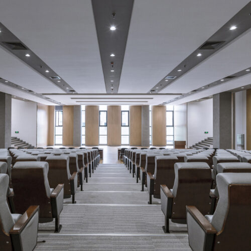 Tsinghua university's law faculty library / kokaistudios