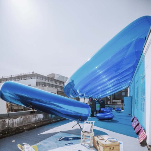 Tricolor Trilogy Pavilions / People'S Architecture Office 15 Tricolor trilogy pavilions / people's architecture office