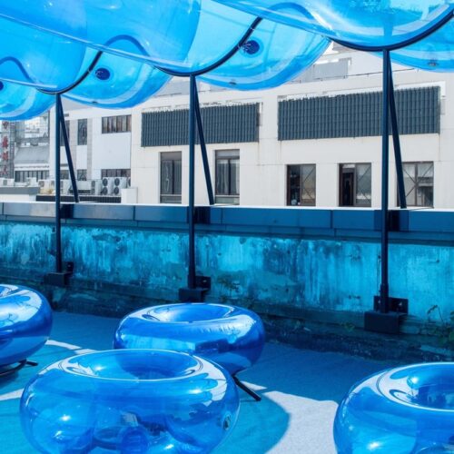 Tricolor Trilogy Pavilions / People'S Architecture Office 13 Tricolor trilogy pavilions / people's architecture office