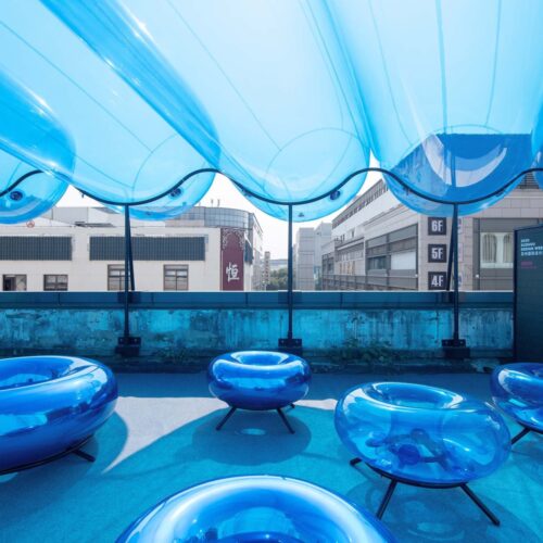 Tricolor Trilogy Pavilions / People'S Architecture Office 12 Tricolor trilogy pavilions / people's architecture office