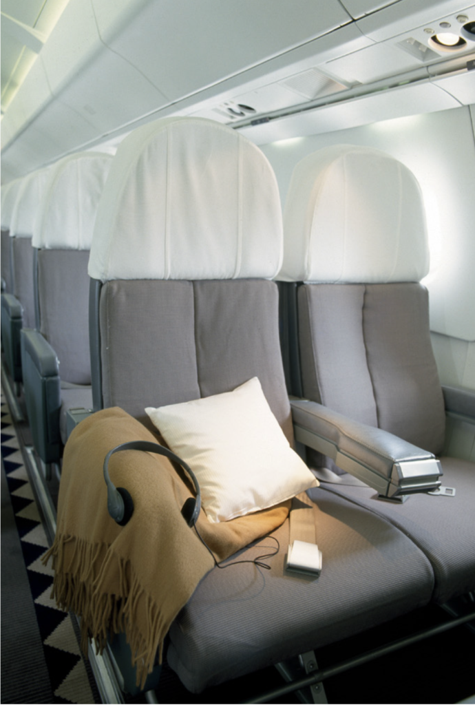 1994, andrée putman's design for le concorde. © air france.