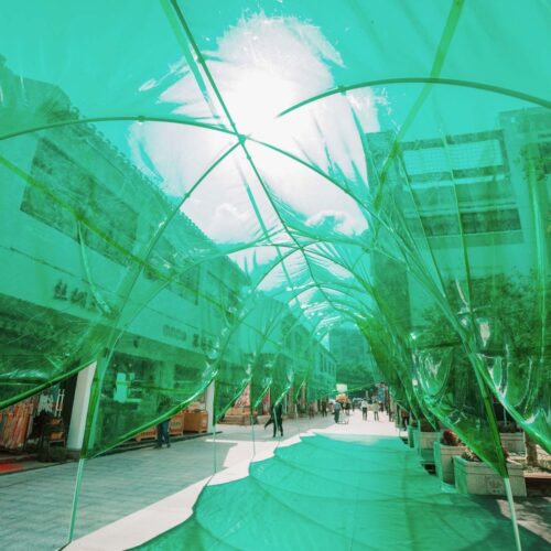 Tricolor Trilogy Pavilions / People'S Architecture Office 8 Tricolor trilogy pavilions / people's architecture office