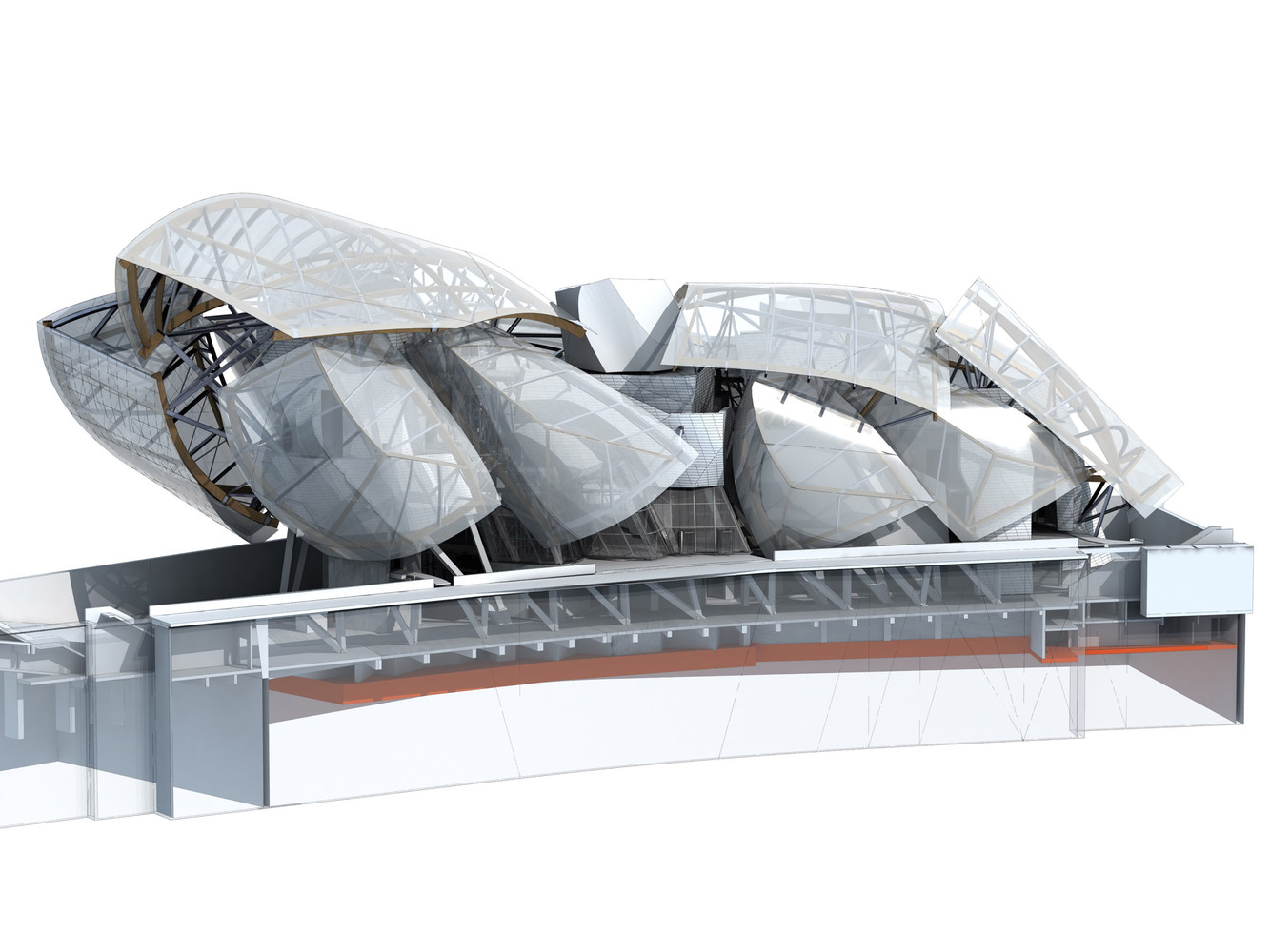 5503_Modelisation_3D_Desphasesdeconstructiondubatimentdelafondationlo_Original Fondation louis vuitton / gehry partners