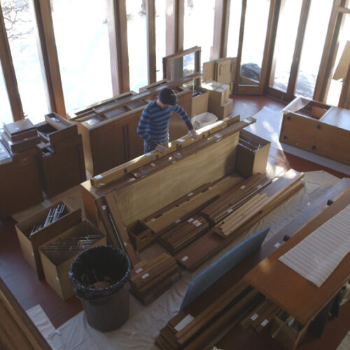 Frank Lloyd Wright'S Bachman Wilson House Meticulously Reconstructed In Arkansas 29 Frank lloyd wright's bachman wilson house meticulously reconstructed in arkansas