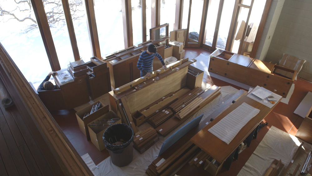 Frank Lloyd Wright'S Bachman Wilson House Meticulously Reconstructed In Arkansas 4 Bwdeconstruction1. 0