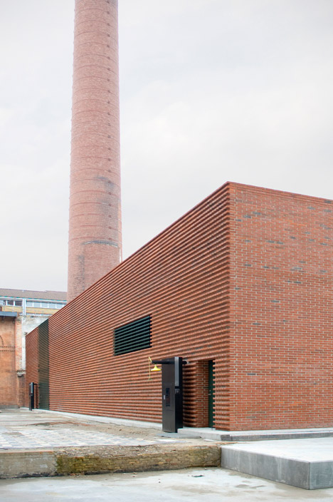 Gottlieb paludan adds four modern brick extensions to old industrial buildings