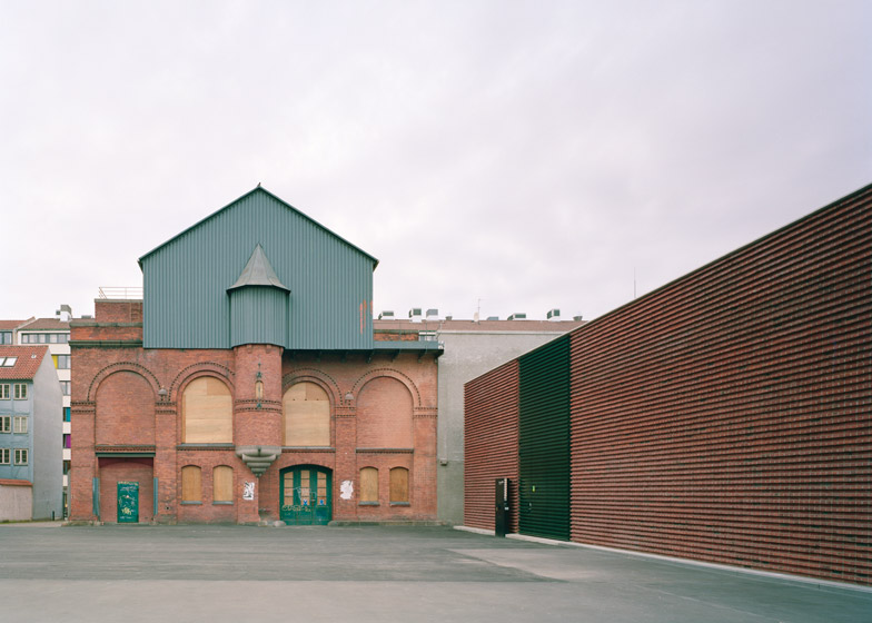 Gottlieb paludan adds four modern brick extensions to old industrial buildings