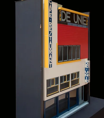 Café de unie in rotterdam 1925 / jjp oud architect | classics on architecture lab