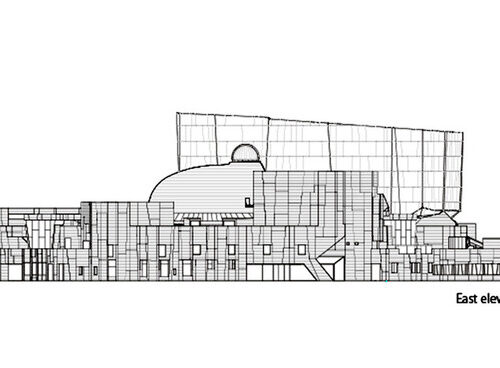 Kadare cultural center / chiaki arai urban and architecture design