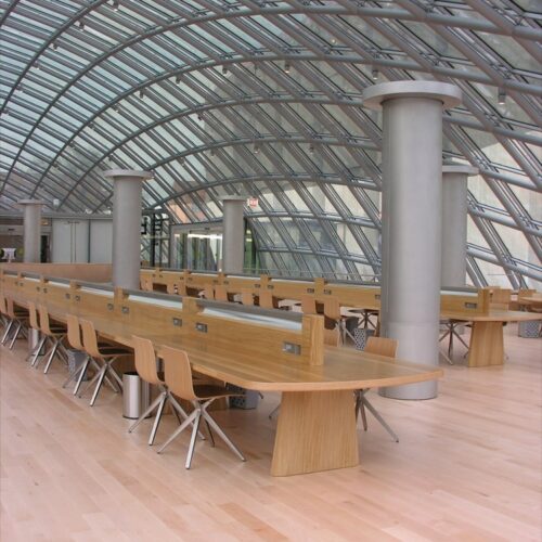 Joe &Amp; Rika Mansueto Library / Murphy Jahn 8 Joe & rika mansueto library / murphy jahn