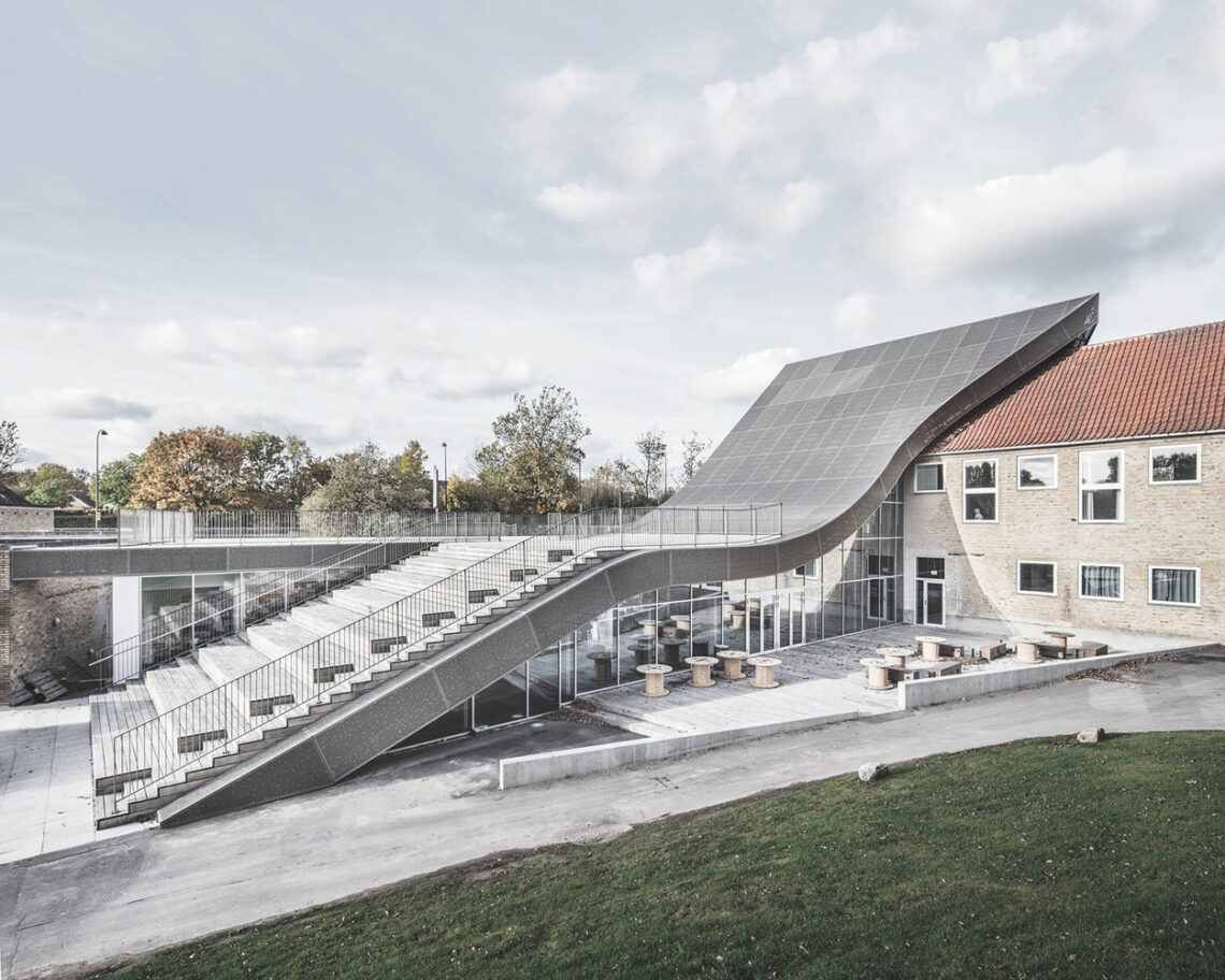 Mariehøj cultural centre / sophus søbye arkitekter + we architecture