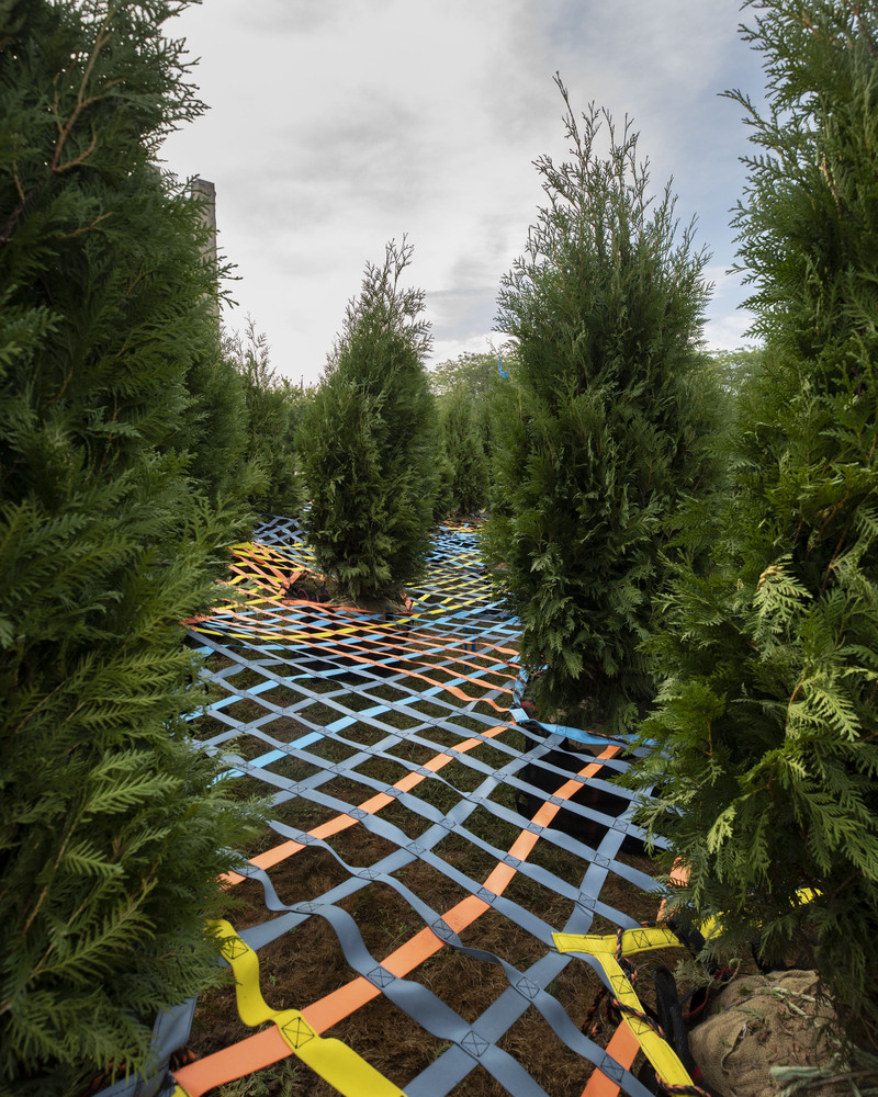 Into The Hedge / So-Il 5 Into the hedge temporary landmark / so-il