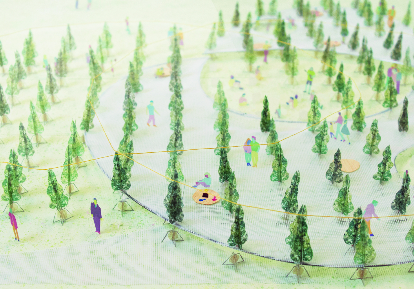 So–Il_Into_The_Hedge_Model Into the hedge temporary landmark / so-il