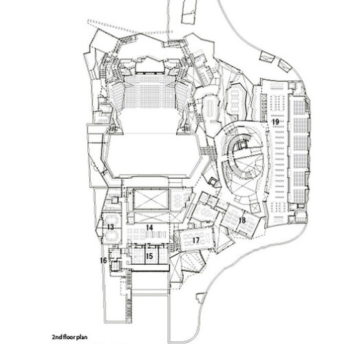Kadare cultural center / chiaki arai urban and architecture design