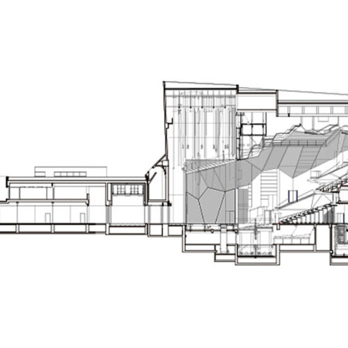 Kadare cultural center / chiaki arai urban and architecture design