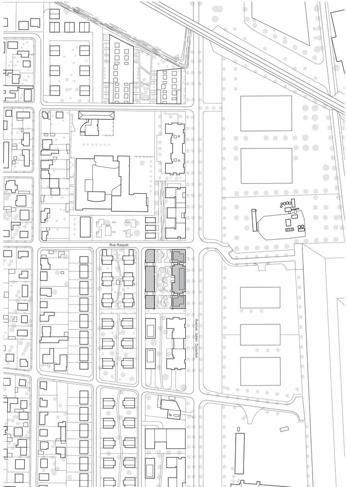 Val_Com_Plan Masse Valenton housing / gelin-lafon