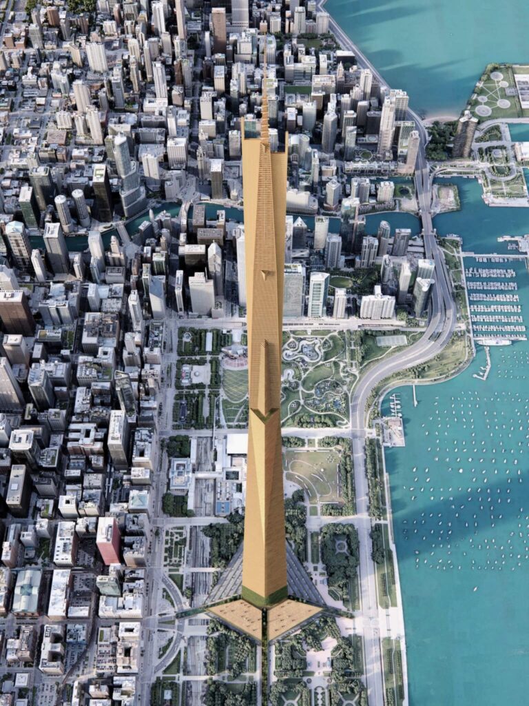 Frank Lloyd Wright’s Unbuilt Skyscrapers Visualized Through New 3D Renderings 7 Frank lloyd wright’s unbuilt skyscrapers visualized through new 3d renderings