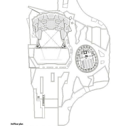 Kadare cultural center / chiaki arai urban and architecture design