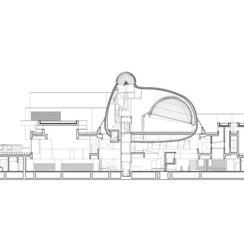 Kadare cultural center / chiaki arai urban and architecture design