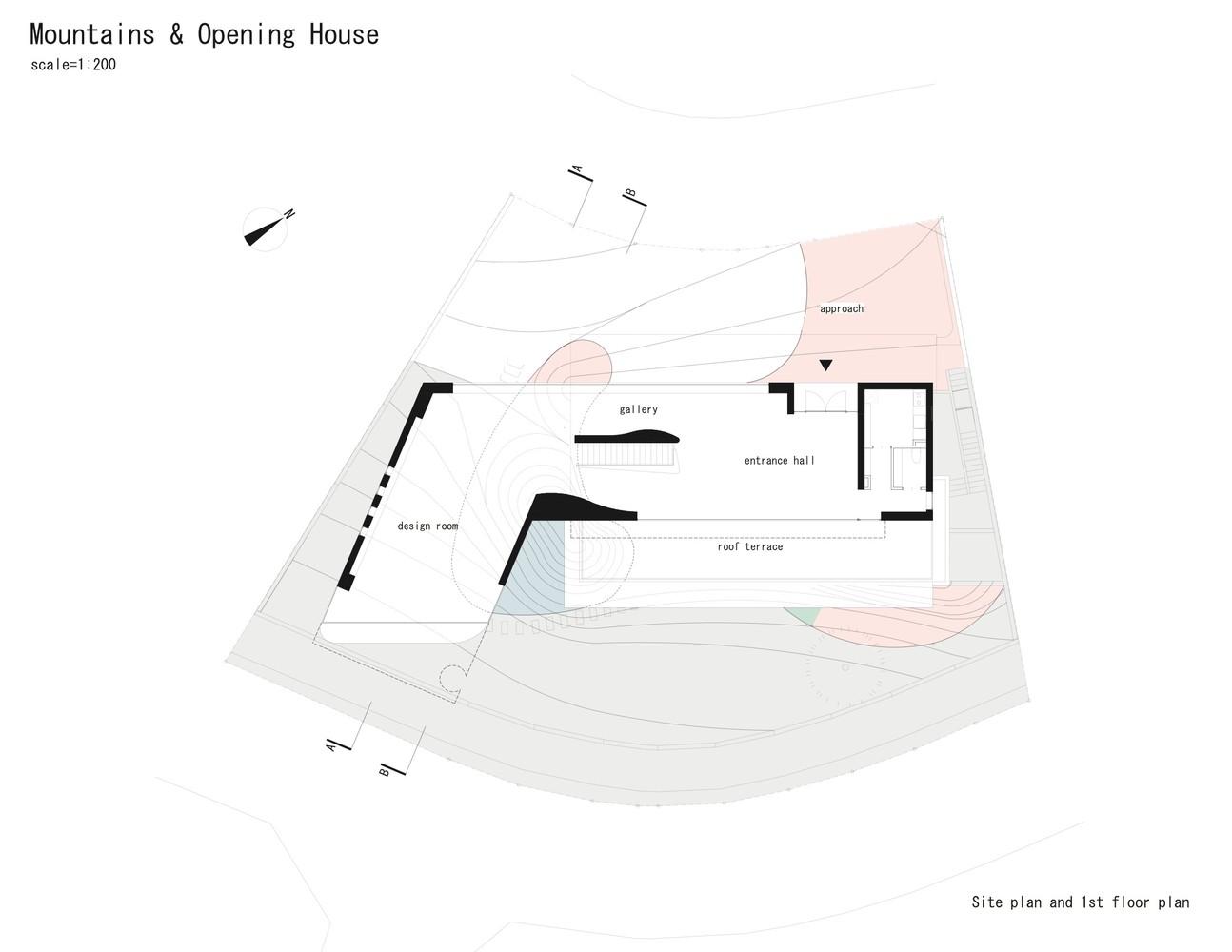 Mountains-And-Opening-House-Eastern-Design-Office-First-Floor-Plan-19 Mountains & opening house / eastern design office