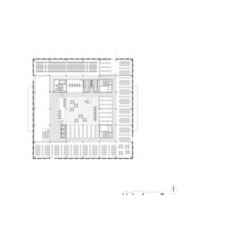Tsinghua university's law faculty library / kokaistudios