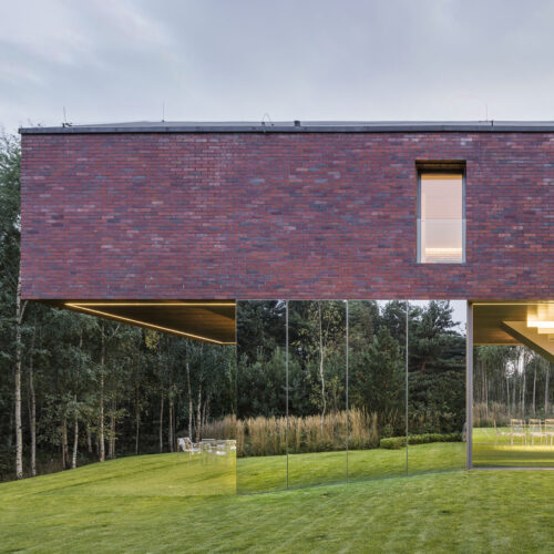 Living-garden house in katowice / kwk promes
