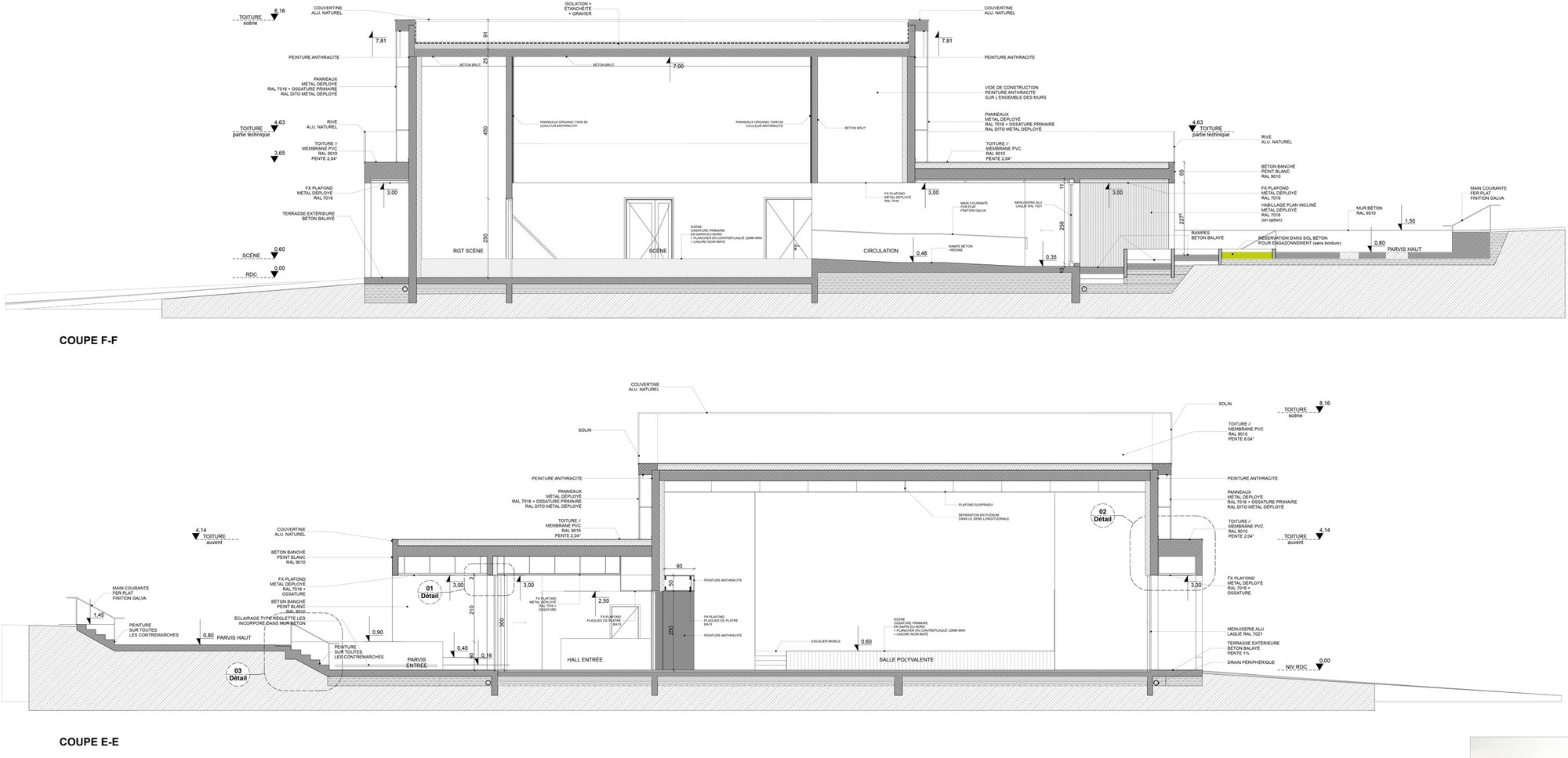 Salle polyvalente de plumergat / studio 02