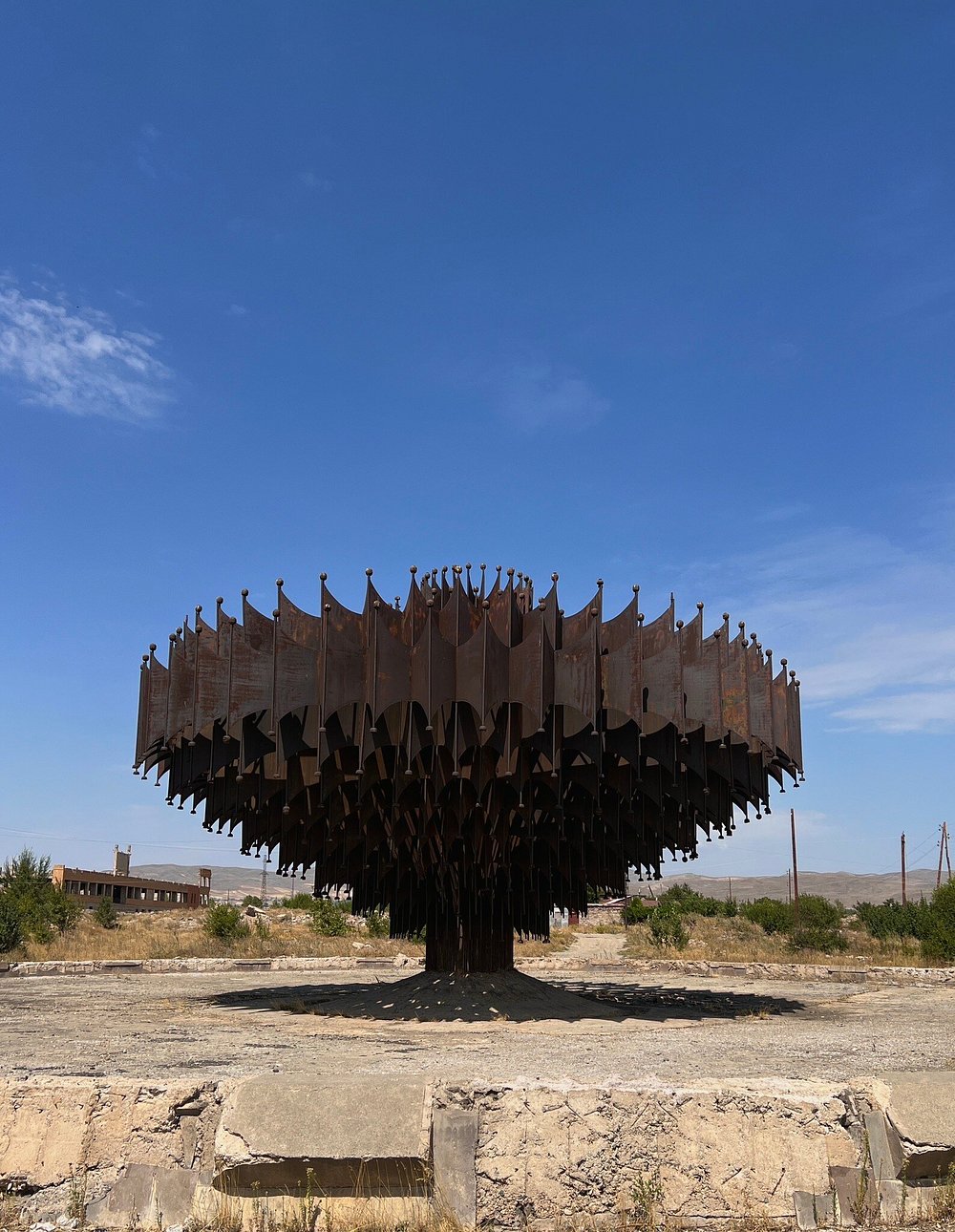 The iron fountain in gyumri: a soviet-era relic and symbol of resilience