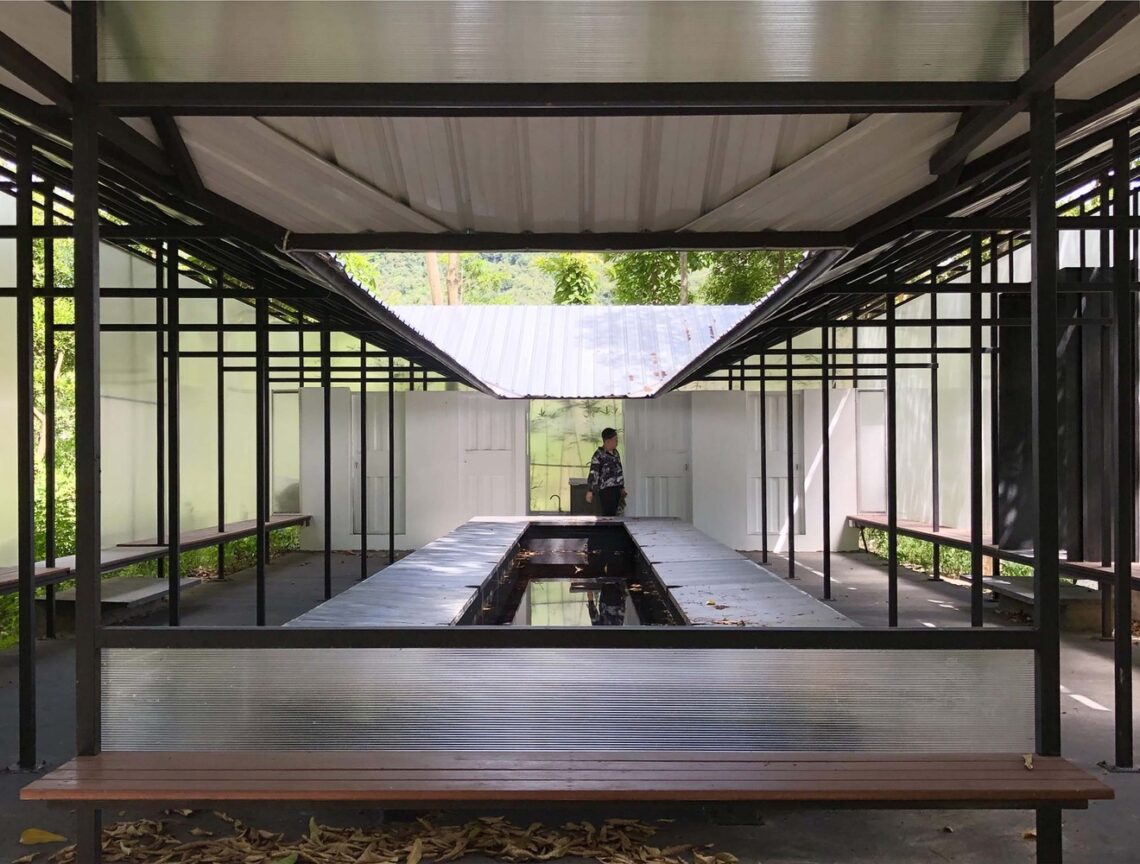 Pavilion in the forest / bansong studio