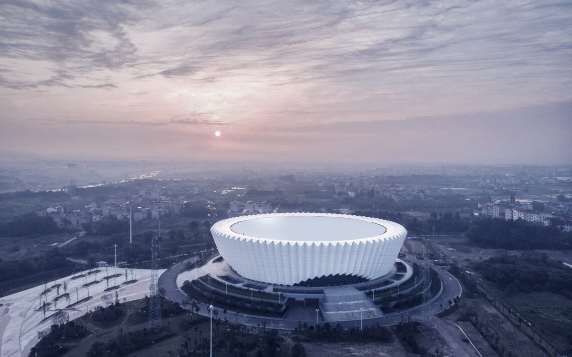 Dongyang sports center / institute of shanghai architectural design and research