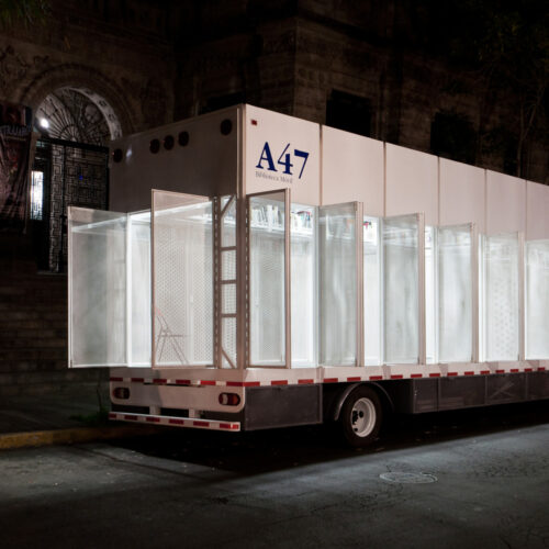 A47 Mobile Art Library / Productora 3 A47 mobile art library / productora