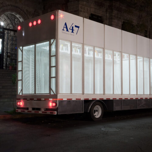 A47 Mobile Art Library / Productora 1 A47 mobile art library / productora