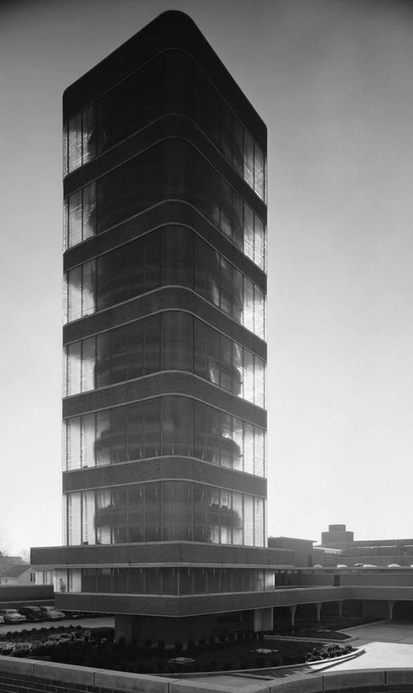 Johnson Wax Tower Sc johnson wax research tower / frank lloyd wright | classics on architecture lab