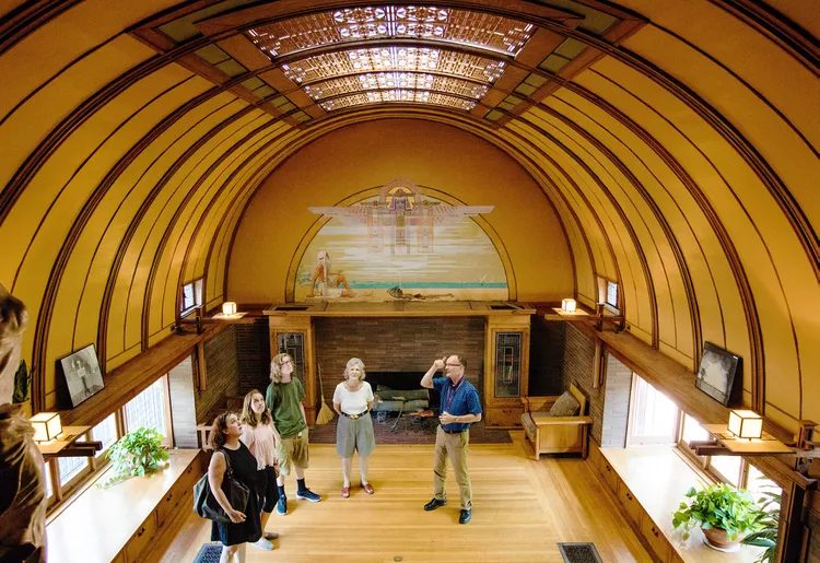 Exploring Frank Lloyd Wright'S Architectural Legacy In Oak Park, Illinois 3 Aa franklwrighthome 006 0 d993e4007e624c119d4ed432b7588971