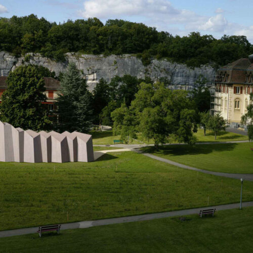 Temporary Chapel Of Saint-Loup / Localarchitecture + Danilo Mondada 1 Temporary chapel of saint-loup / localarchitecture + danilo mondada