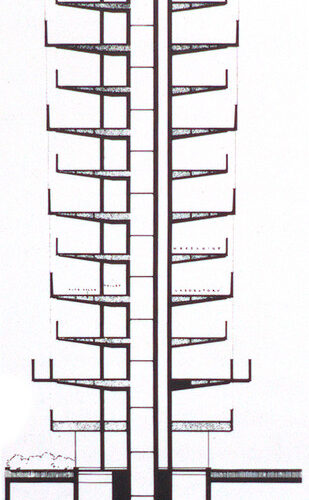 Sc Johnson Wax Research Tower / Frank Lloyd Wright | Classics On Architecture Lab 32 Sc johnson wax research tower / frank lloyd wright | classics on architecture lab