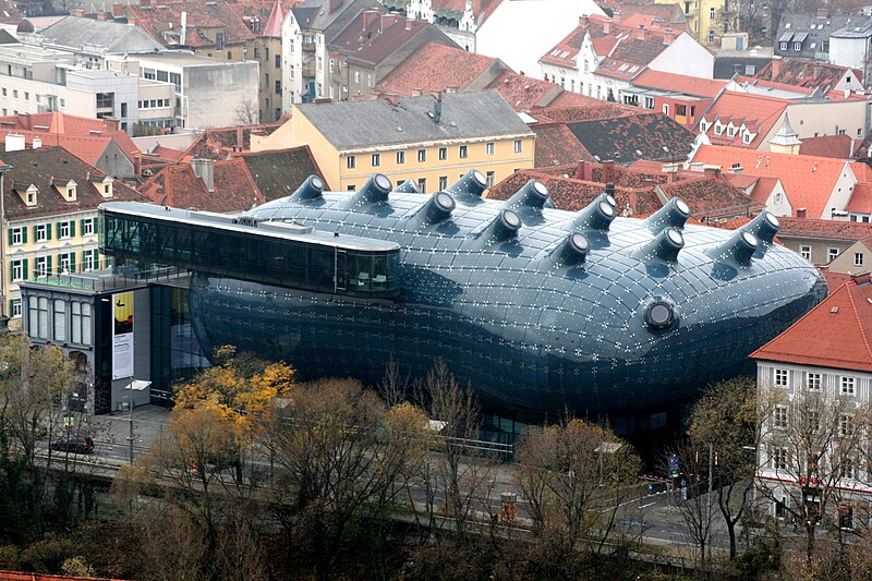 Kunsthaus Graz / Peter Cook And Colin Fournier | Classics On Architecture Lab 9 Kunsthaus graz / peter cook and colin fournier | classics on architecture lab