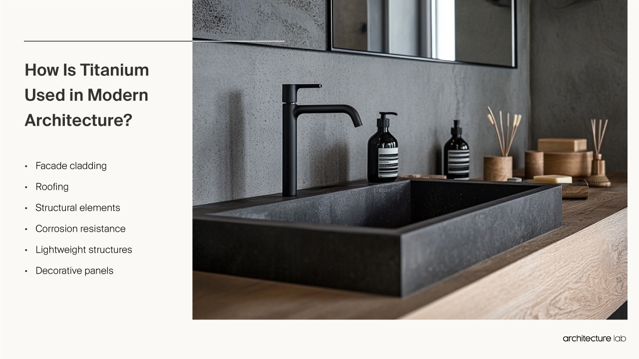 Titanium - Building Uses, Attributes, Price And Design Trends How is titanium used in modern architecture?