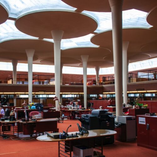 Sc Johnson And Son Administration Building / Frank Lloyd Wright | Classics On Architecture Lab 38 Sc johnson and son administration building / frank lloyd wright | classics on architecture lab