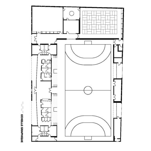 Jean sidoine sports complex / christophe gulizzi