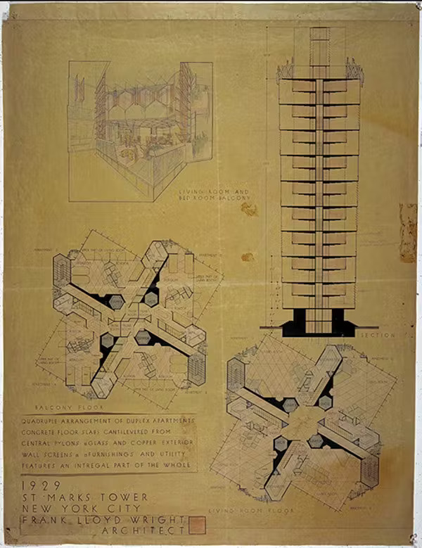 Frank lloyd wright excelled at designing homes, but his urban visions were terrible