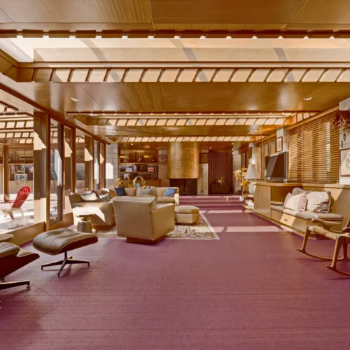 Frank Lloyd Wright'S Iconic Tirranna Home In Connecticut Sells For $6 Million 27 Frank lloyd wright's iconic tirranna home in connecticut sells for $6 million